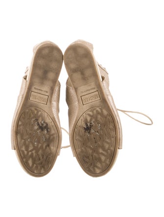 Michael Michael Kors Leather Sandals