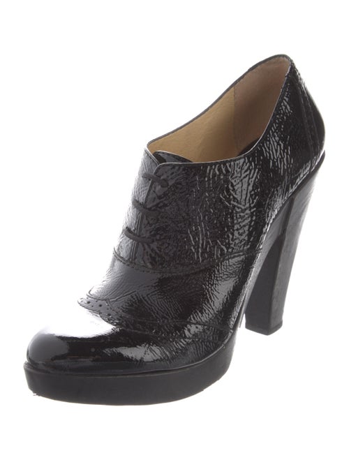 Michael Michael Kors Leather Lace-Up Boots