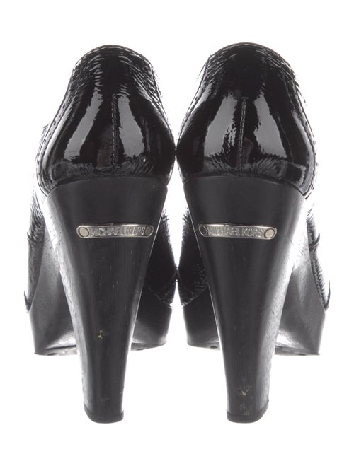 Michael Michael Kors Leather Lace-Up Boots