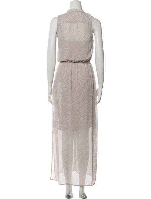 Michael Michael Kors Lace Pattern Long Dress