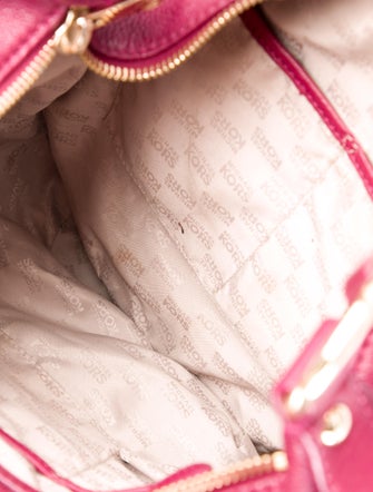 Michael Michael Kors Leather Hobo Bag