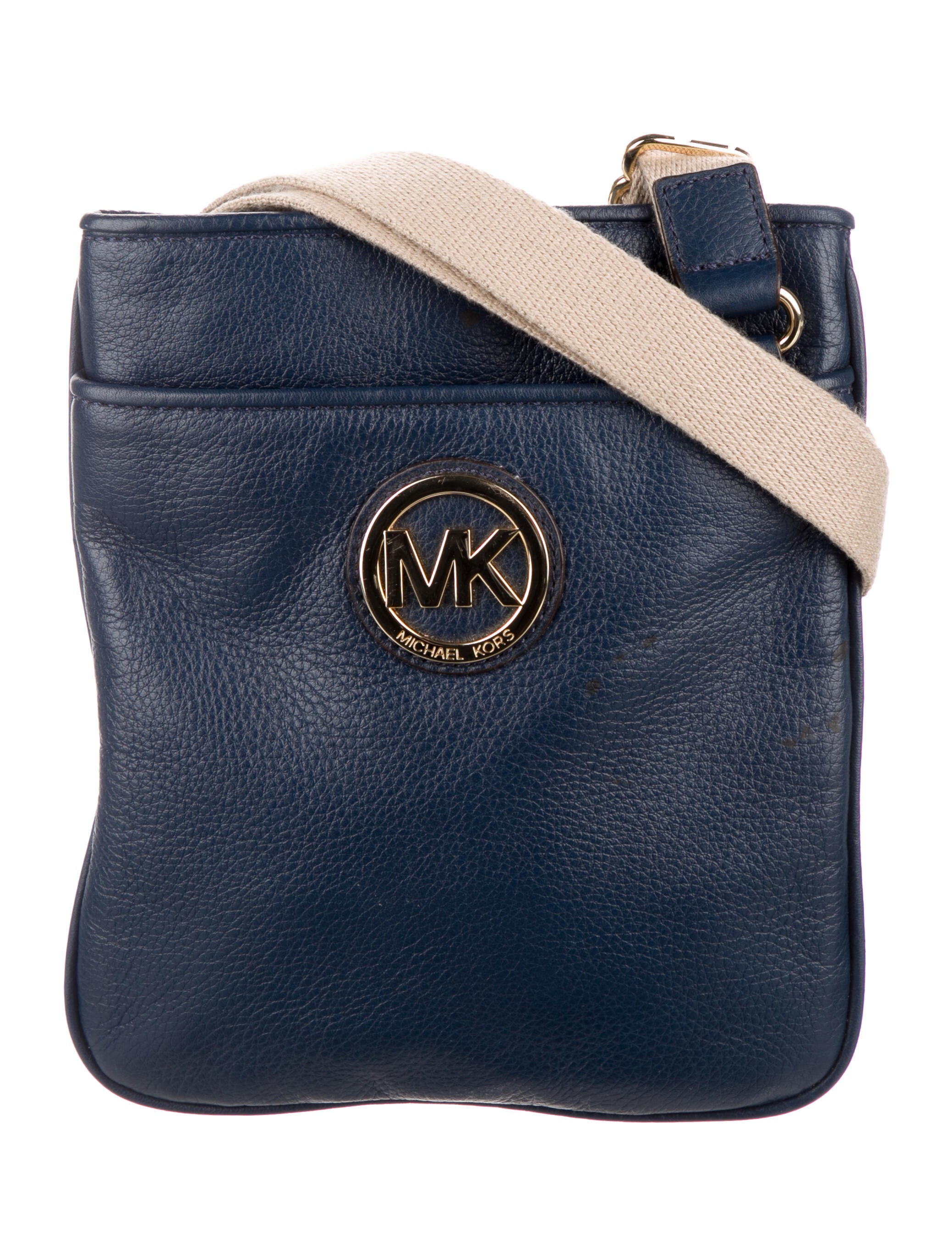 Michael Michael Kors Fulton Leather Crossbody Bag
