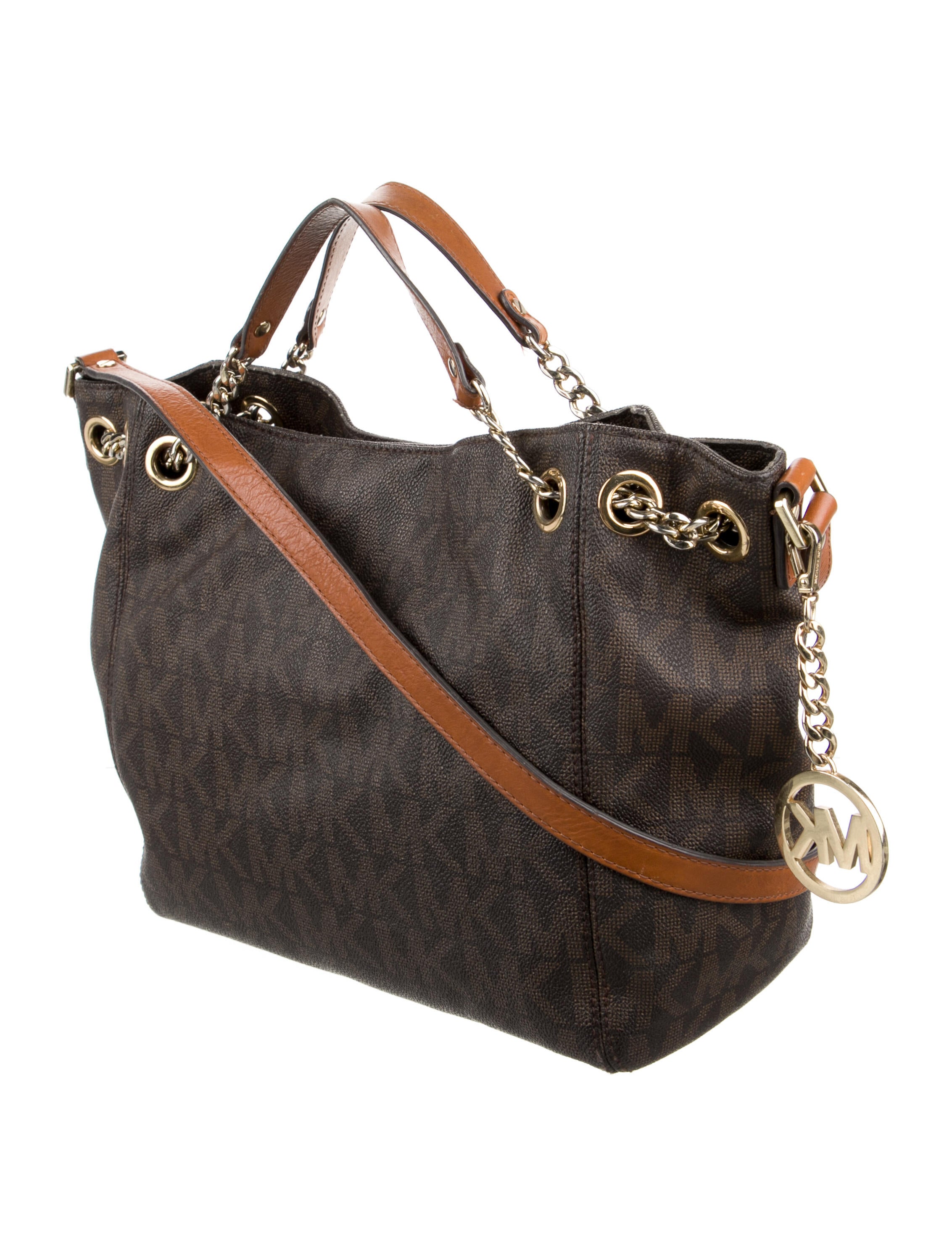 Michael Kors Multicolor Canvas Shoulder Bag