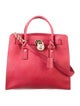Michael Michael Kors Chain-Link Saffiano Leather Tote Bag