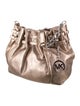 Michael Michael Kors Metallic Leather Shoulder Bag