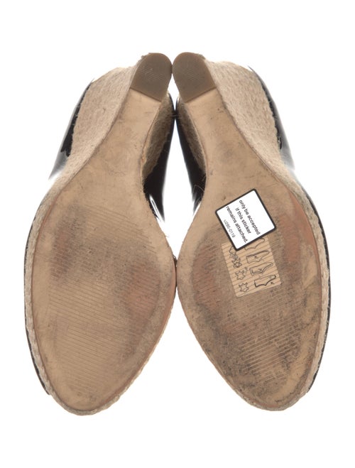 Michael Michael Kors Patent Leather Tweed Pattern Pumps