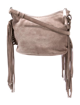 Michael Michael Kors Suede Fringe Crossbody Bag