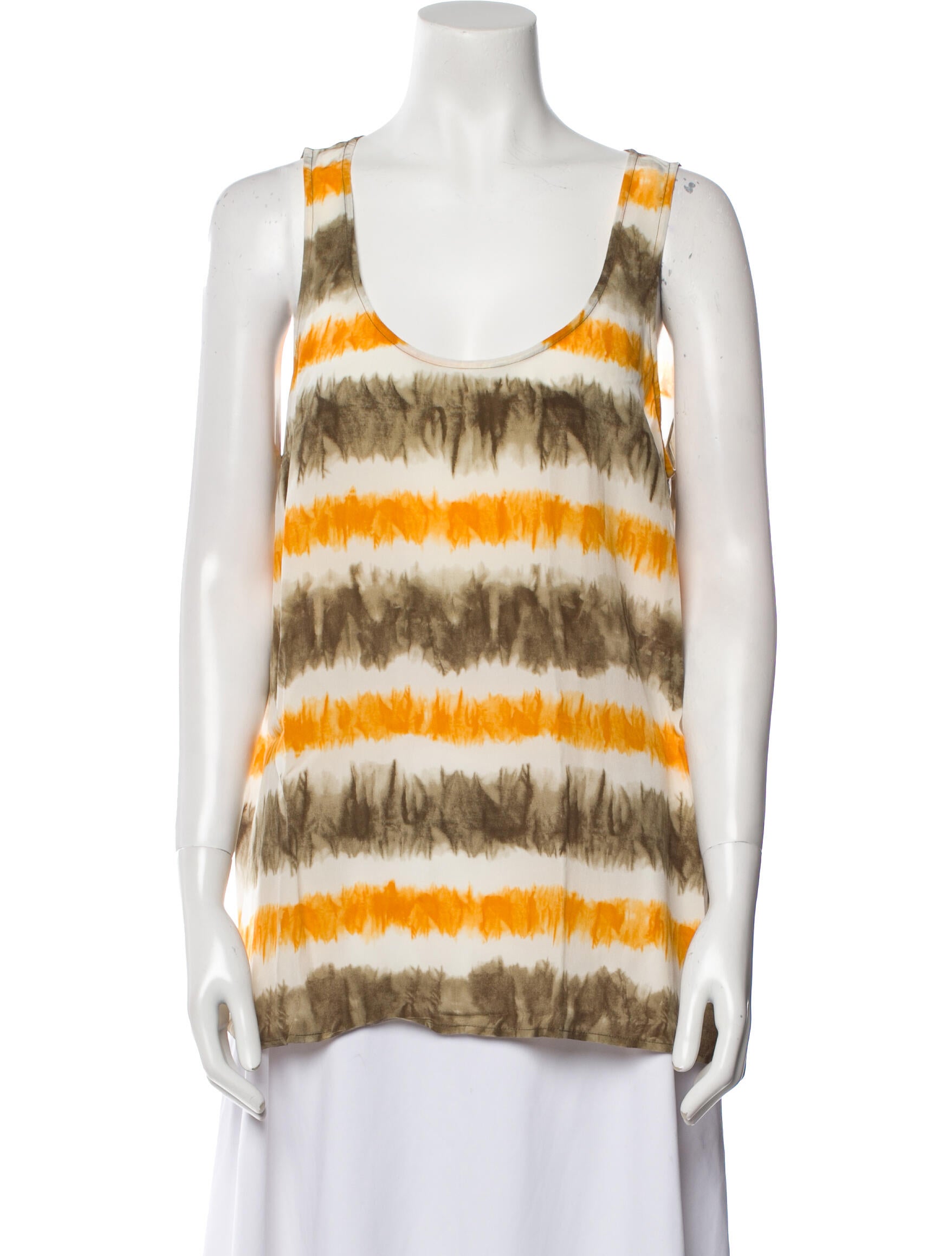 Michael Michael Kors Silk Striped Tunic w/ Tags