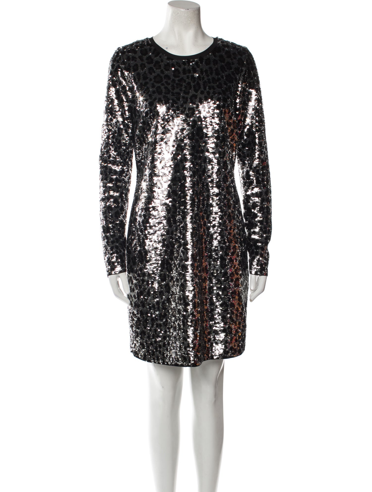 Michael Michael Kors Crew Neck Mini Dress