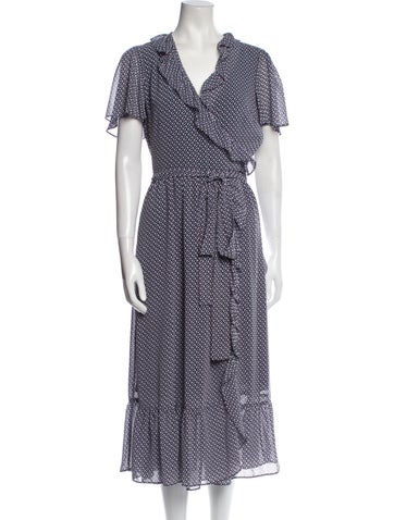 Michael Kors Dresses Floral Print Long Dress S