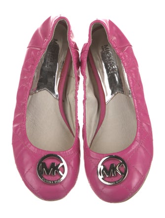Michael Michael Kors Leather Ballet Flats