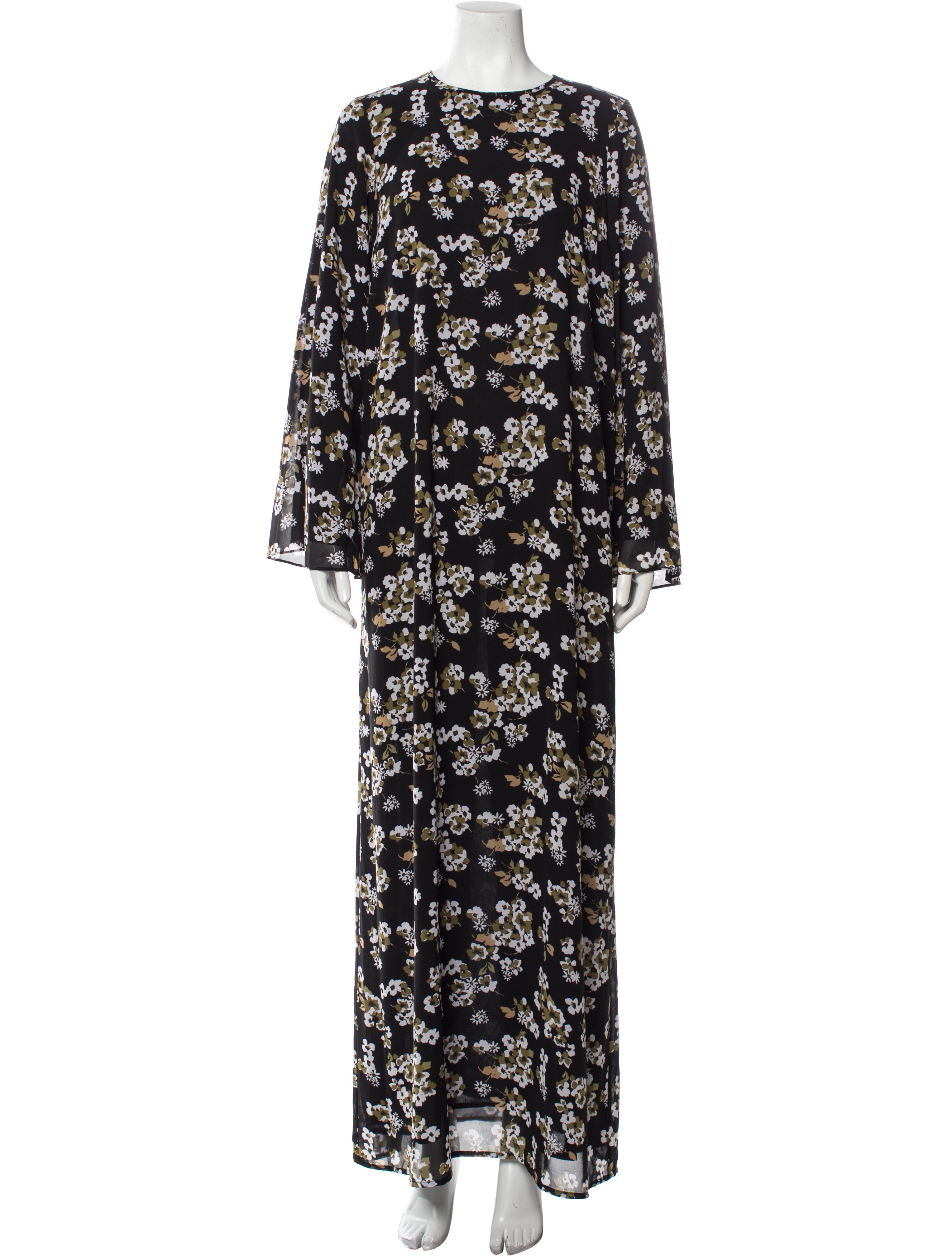 Michael Michael Kors Floral Print Long Dress