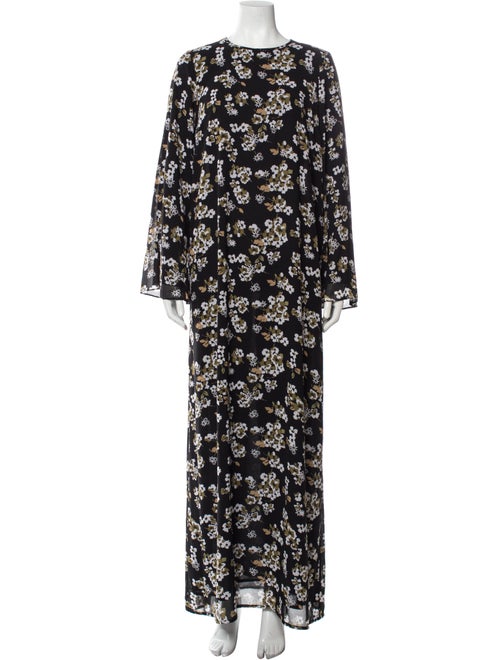 Michael Michael Kors Floral Print Long Dress