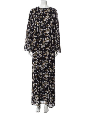 Michael Kors Dresses Floral Print Long Dress S
