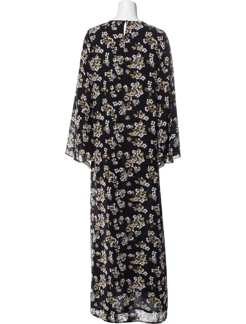 Michael Michael Kors Floral Print Long Dress