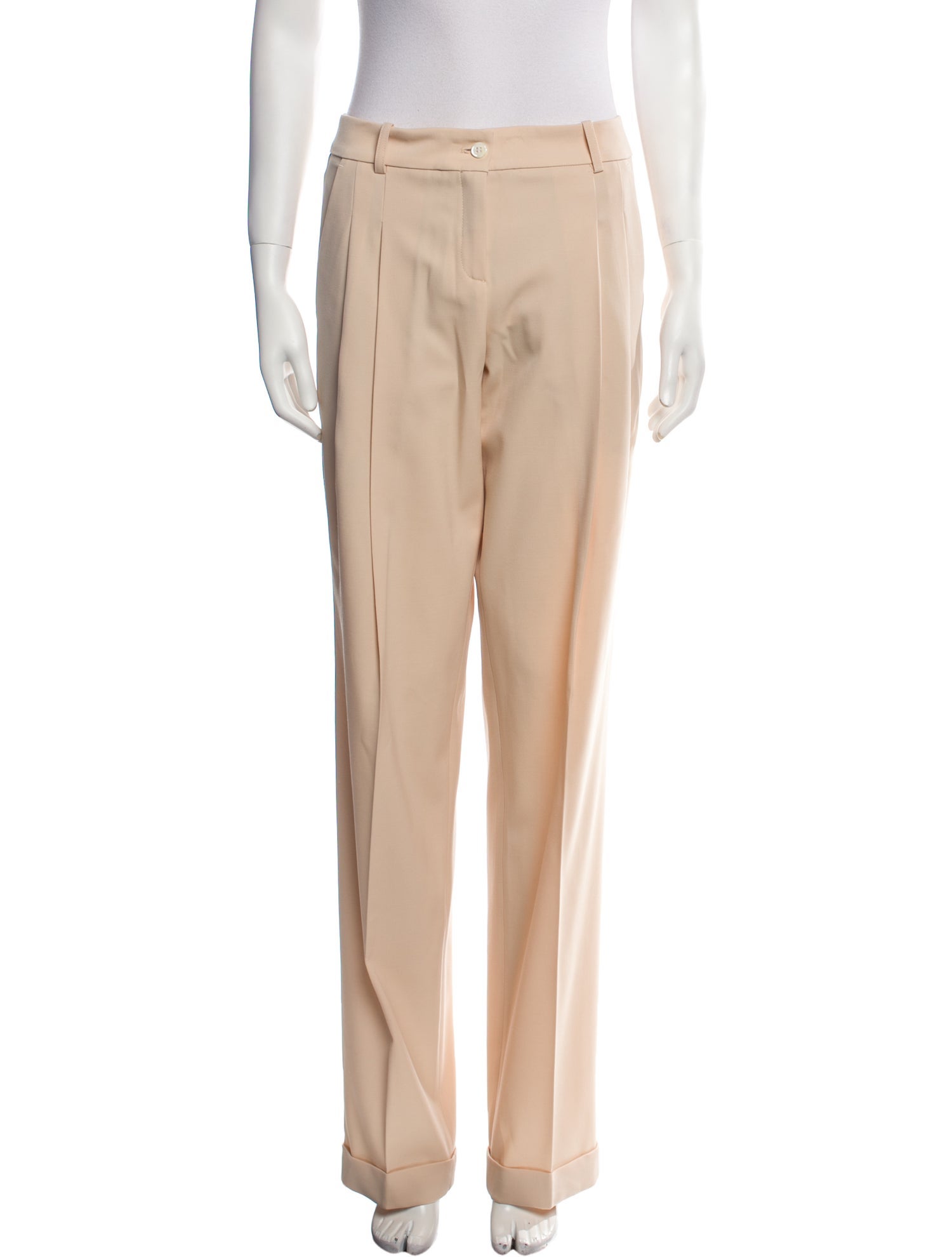 Michael Michael Kors Virgin Wool Straight Leg Pants