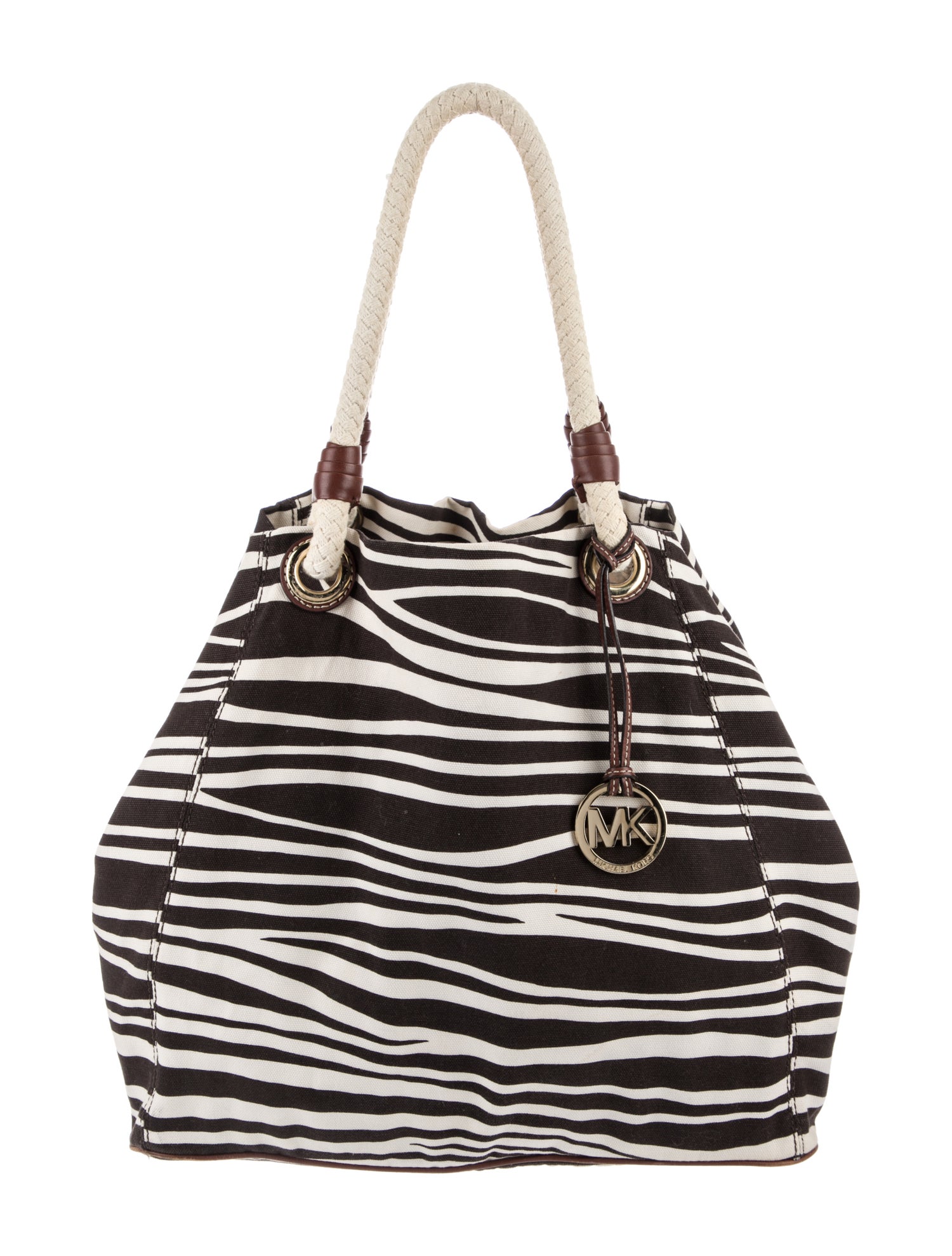 Michael Kors Black Canvas Handbag