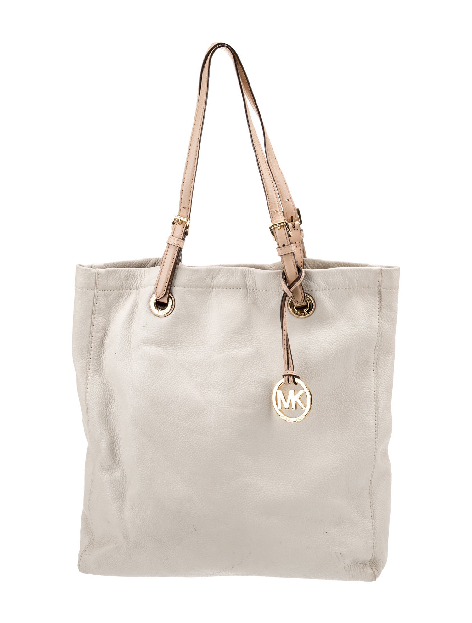 Michael Kors White Leather Shoulder Bag main image 0