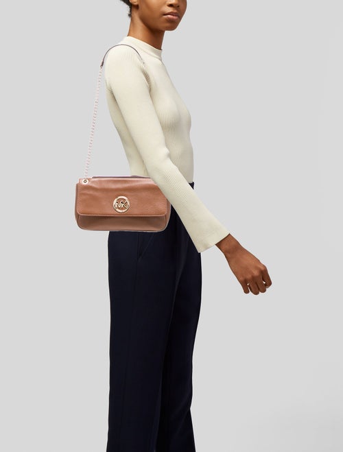 Michael Michael Kors Leather Shoulder Bag