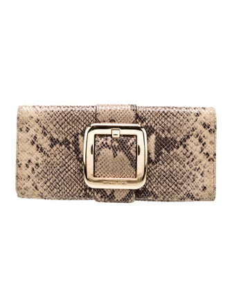Michael Michael Kors Leather Clutch