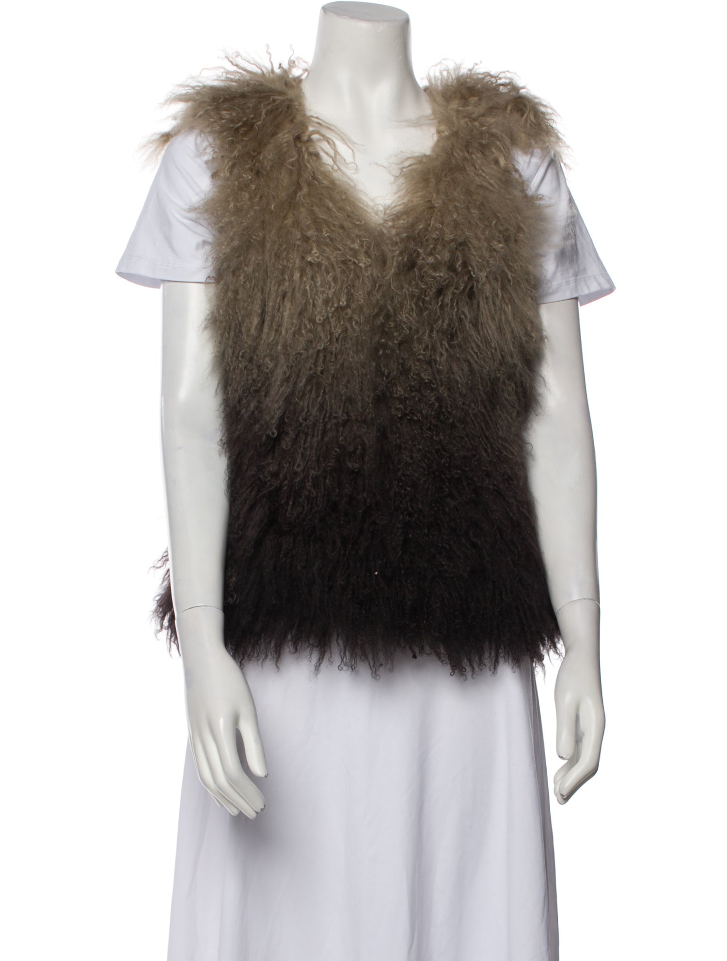 Michael Michael Kors Mongolian Lamb Fur Jacket