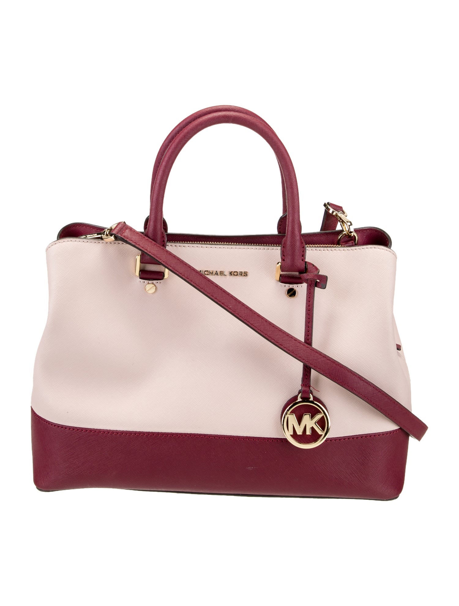 Michael Michael Kors Leather Top Handle Bag