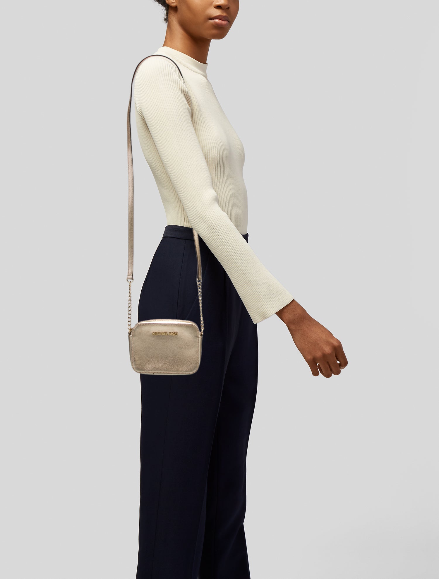 Michael Michael Kors Leather Belt Bag