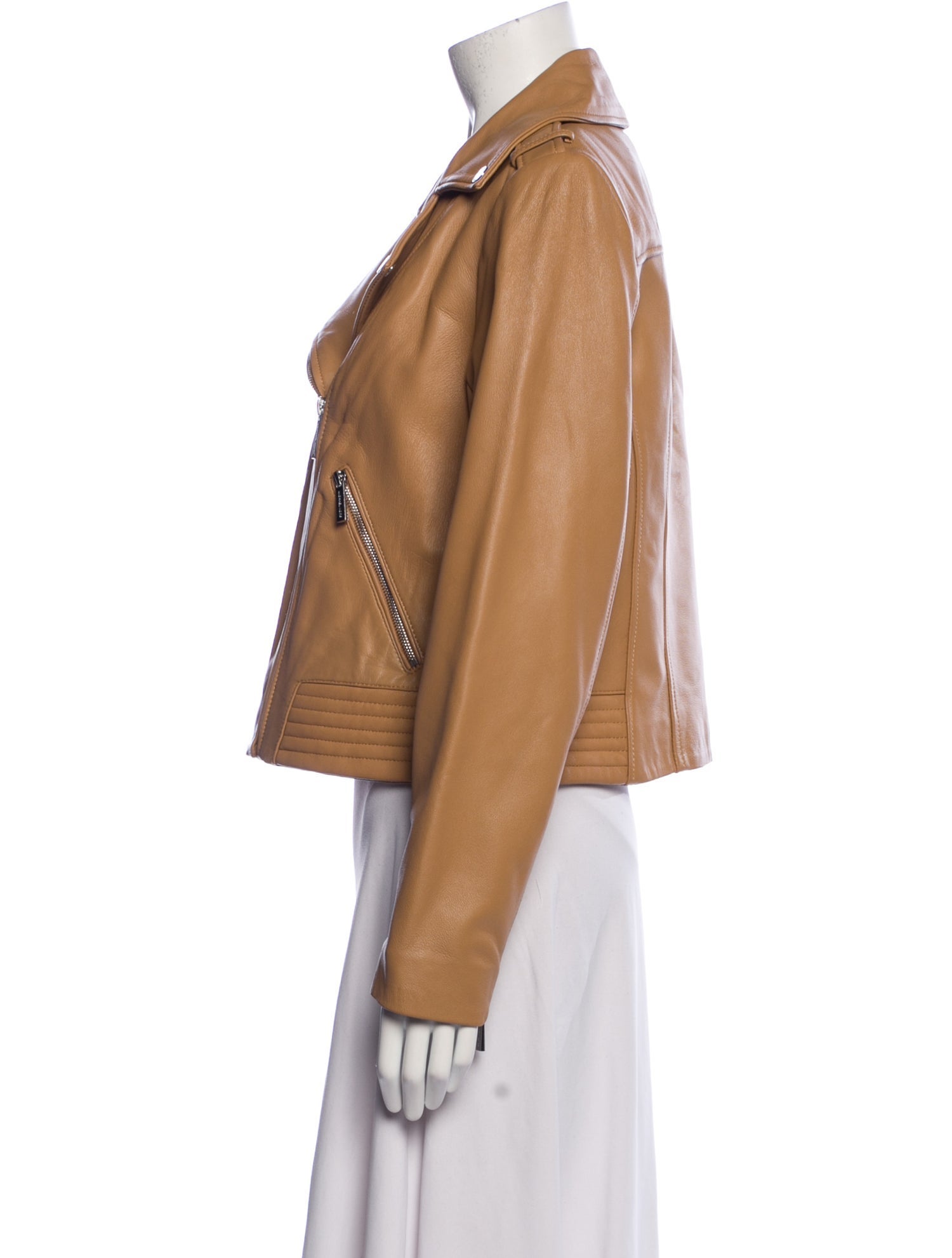 Michael Michael Kors Leather Biker Jacket