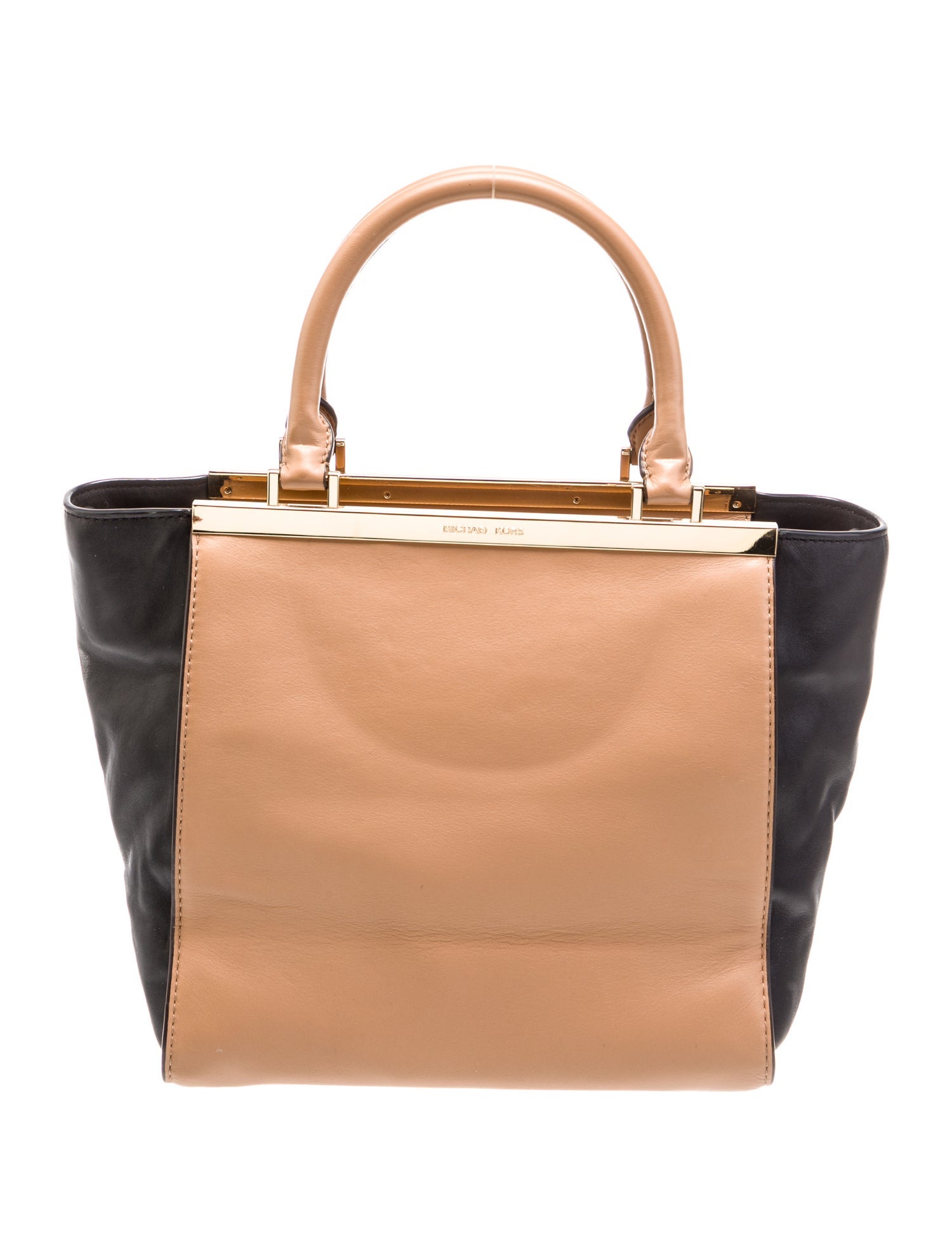Michael Michael Kors Leather Top Handle Bag
