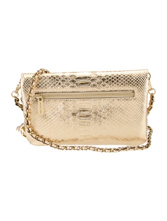 Michael Michael Kors Embossed Leather Evening Bag