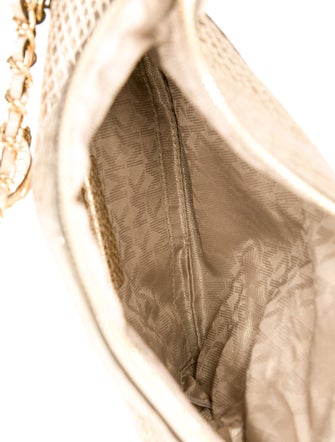 Michael Michael Kors Embossed Leather Evening Bag