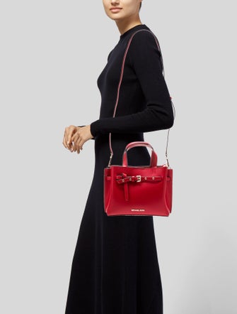 Michael Michael Kors Leather Top Handle Bag
