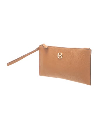 Michael Michael Kors Leather Clutch