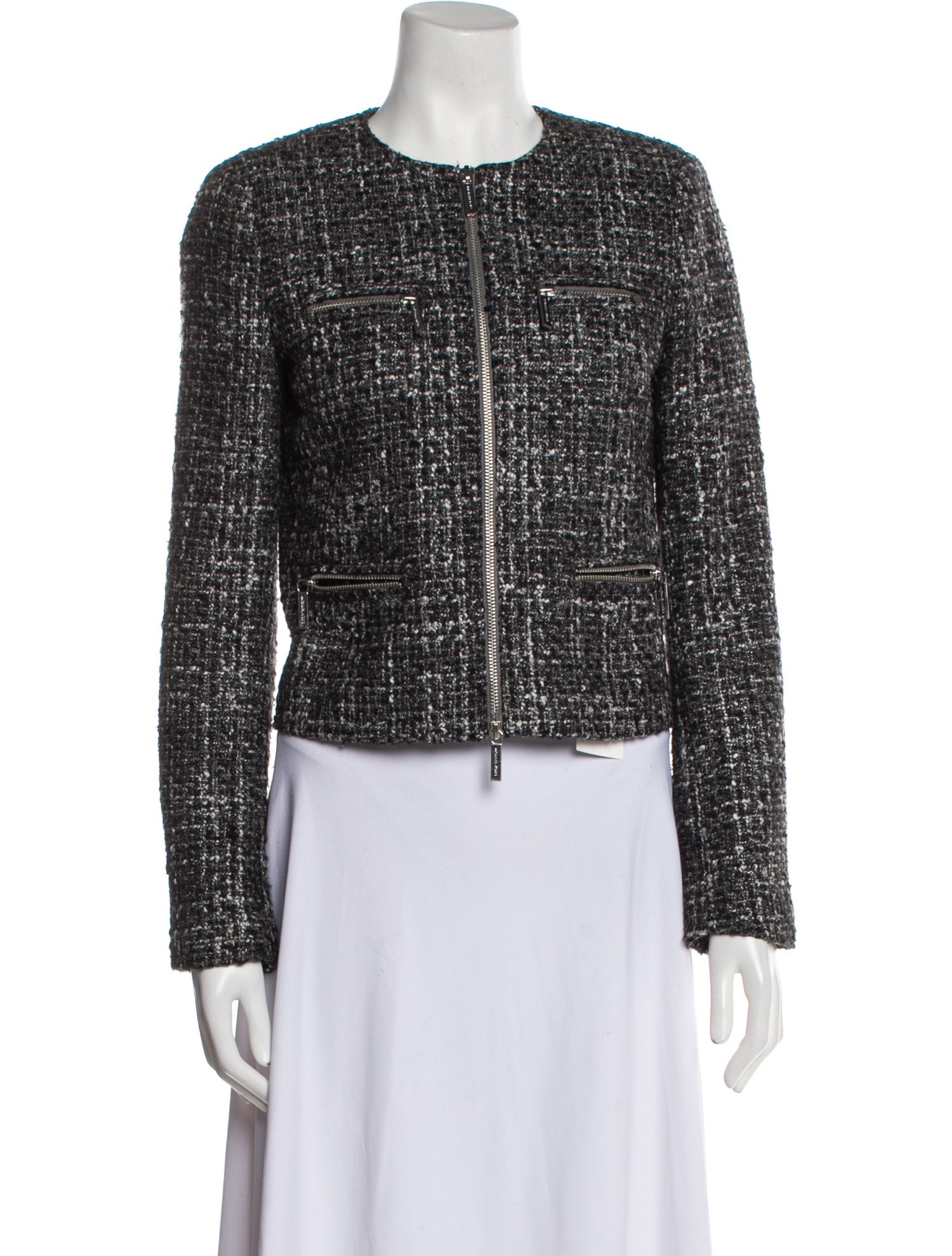 Michael Michael Kors Tweed Pattern Evening Jacket