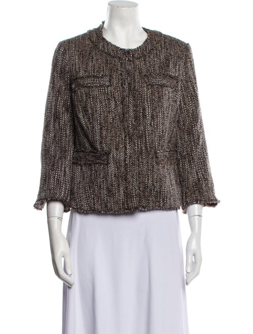 Michael Michael Kors Tweed Pattern Evening Jacket