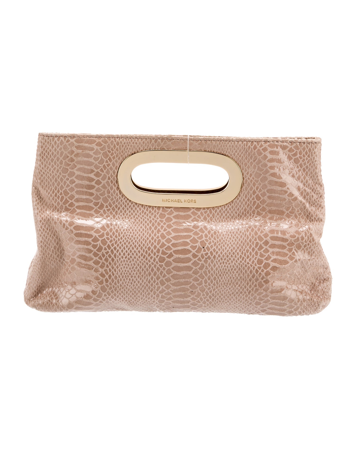 Michael Michael Kors Suede Top Handle Bag