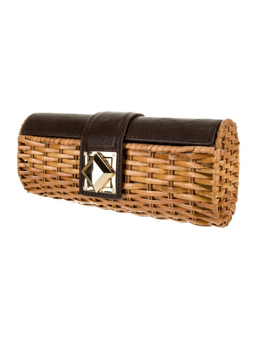 Michael Michael Kors Straw Clutch