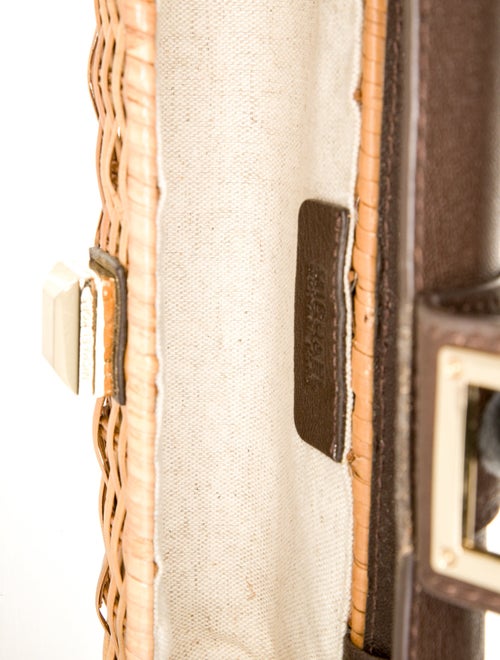 Michael Michael Kors Straw Clutch