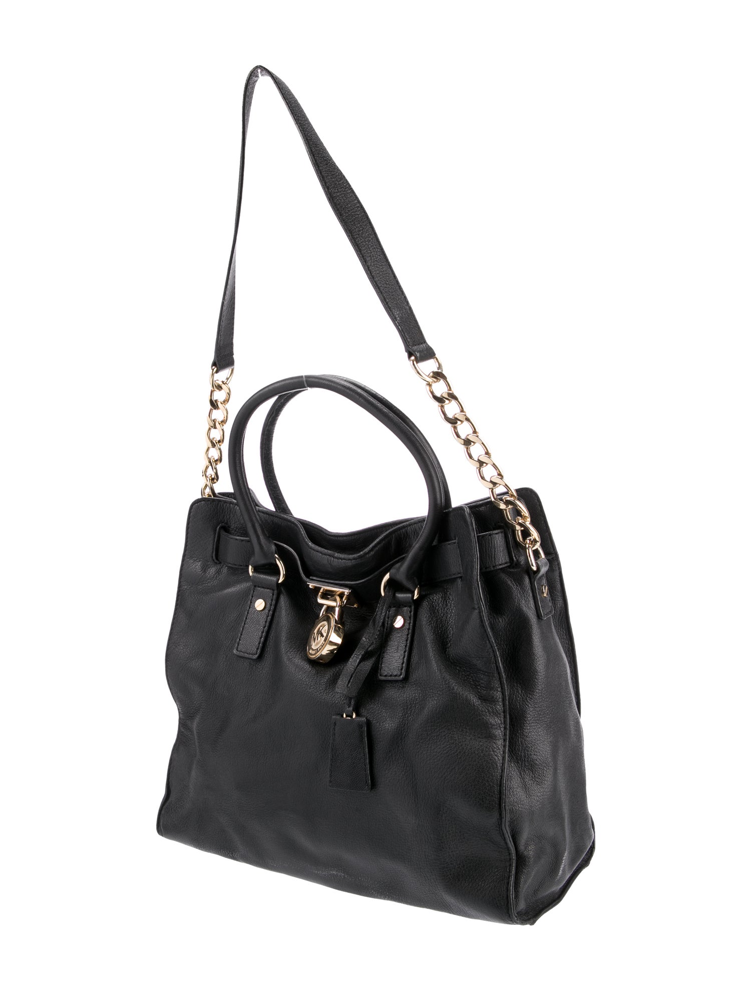 Michael Michael Kors Leather Top Handle Bag
