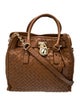 Michael Michael Kors Leather Top Handle Bag