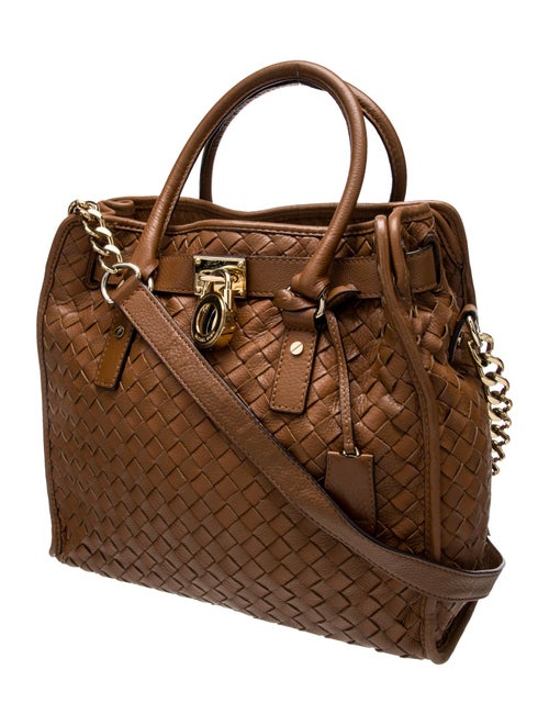 Michael Michael Kors Leather Top Handle Bag