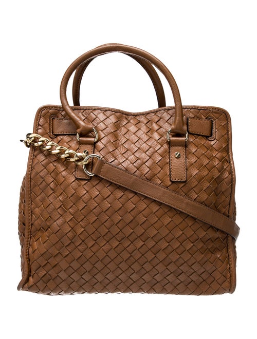 Michael Michael Kors Leather Top Handle Bag