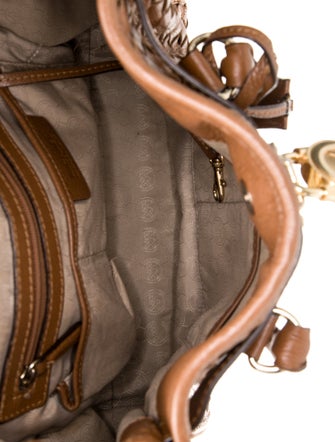 Michael Michael Kors Leather Top Handle Bag