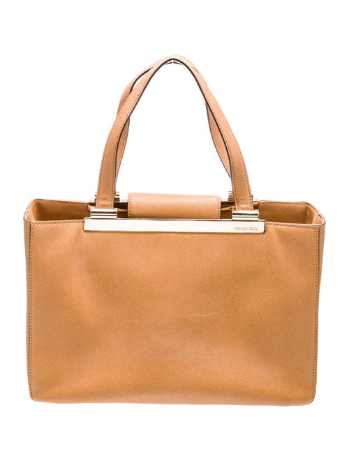Michael Michael Kors Saffiano Leather Top Handle Bag