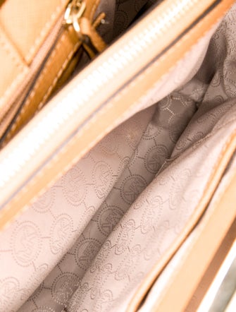 Michael Michael Kors Saffiano Leather Top Handle Bag