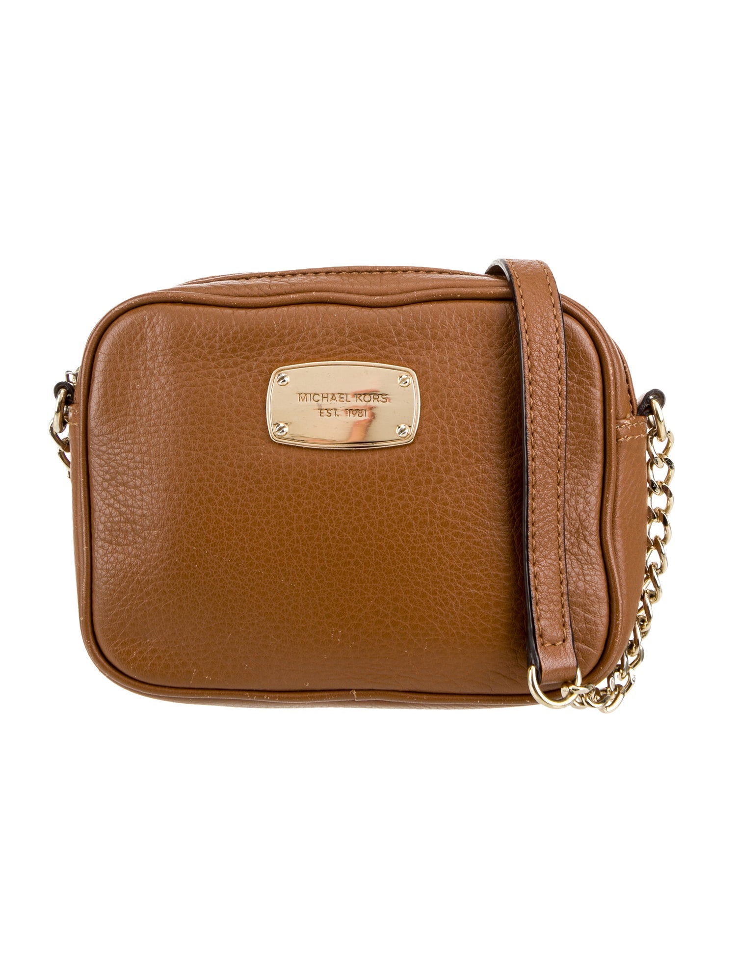 Michael Michael Kors Leather Crossbody Bag
