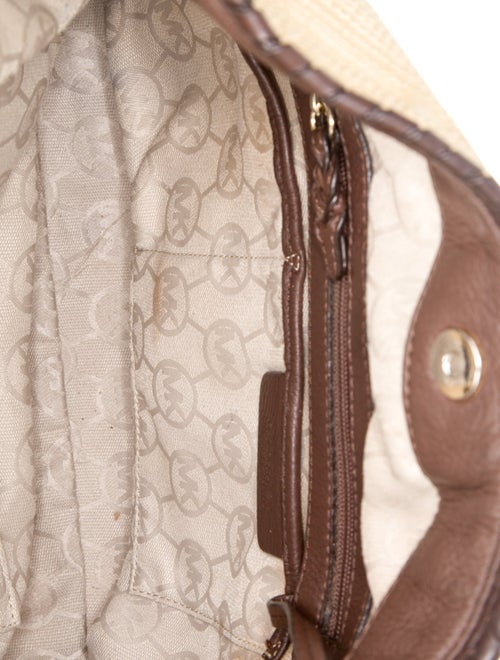 Michael Michael Kors Straw Hobo