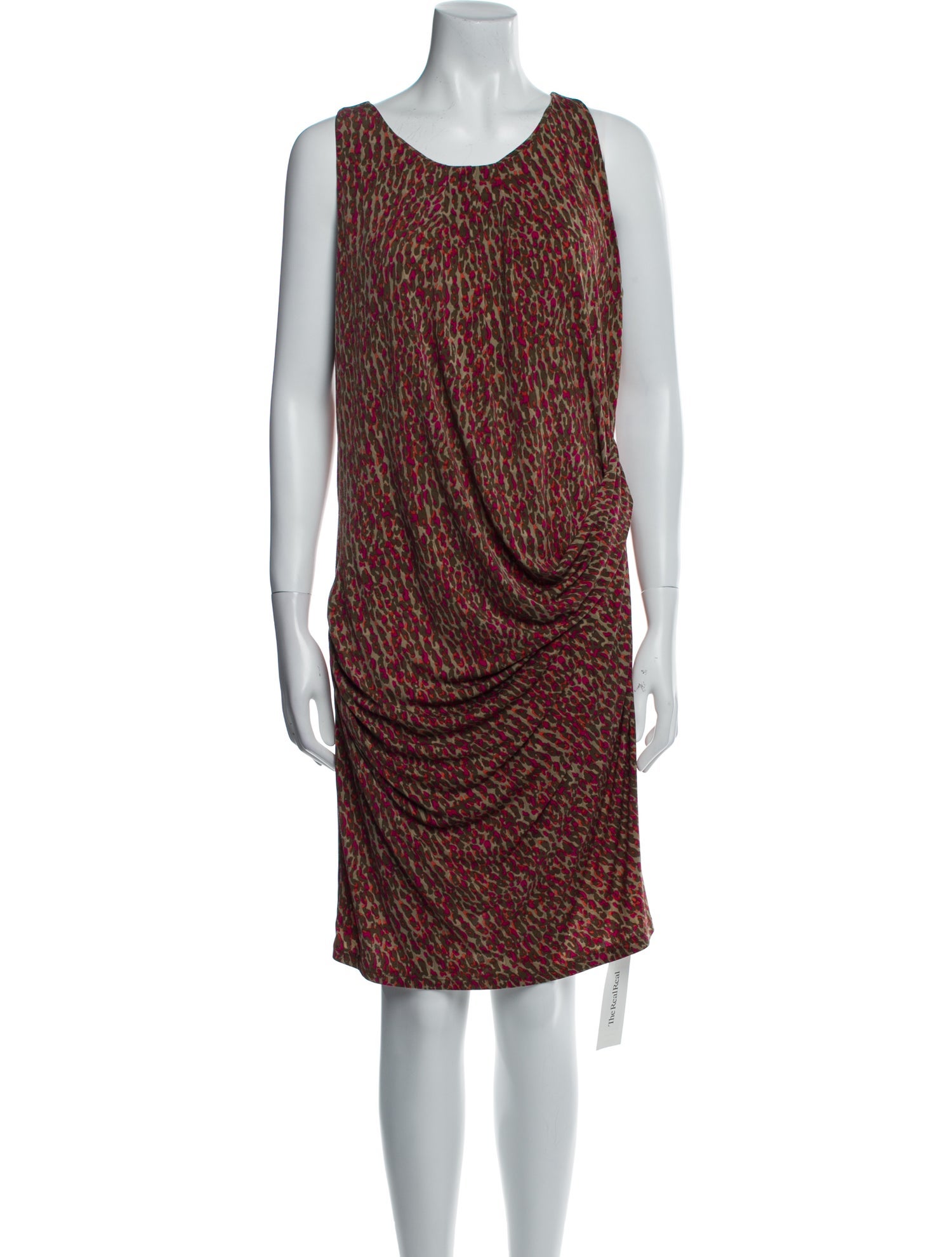 Michael Michael Kors Printed Knee-Length Dress