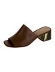 Michael Michael Kors Leather Slides