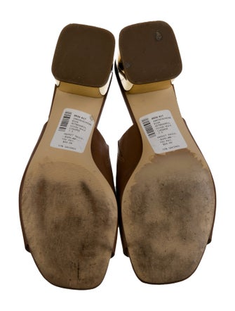 Michael Michael Kors Leather Slides